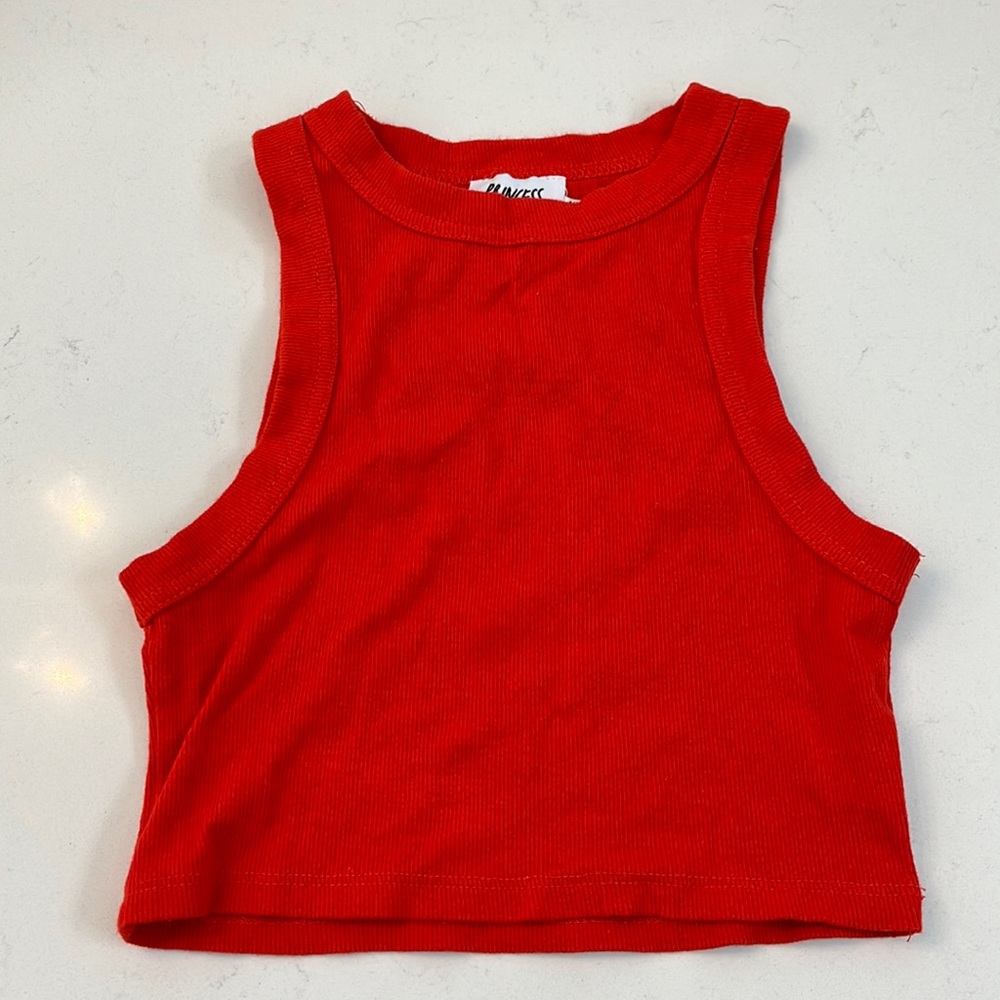 Princess Polly Orange Tank Top